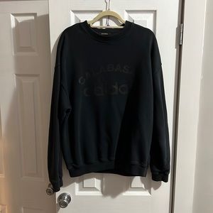 Calabas adidas black crewneck